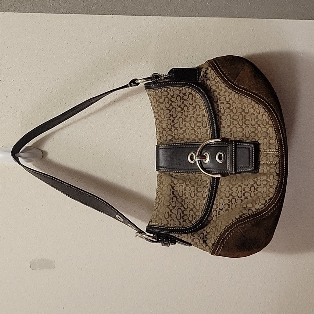 Coach purse brown